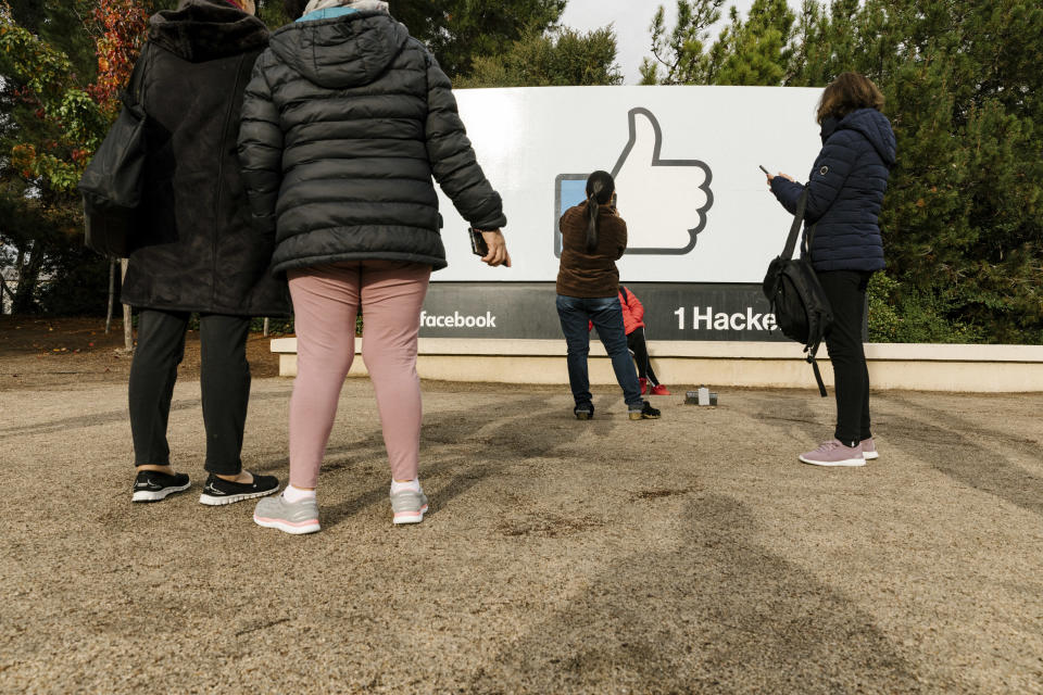 El campus de Facebook en Menlo Park, California, el 5 de diciembre de 2019. (Jason Henry/The New York Times)