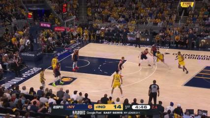 Top Plays from Indiana Pacers vs. New York Knicks