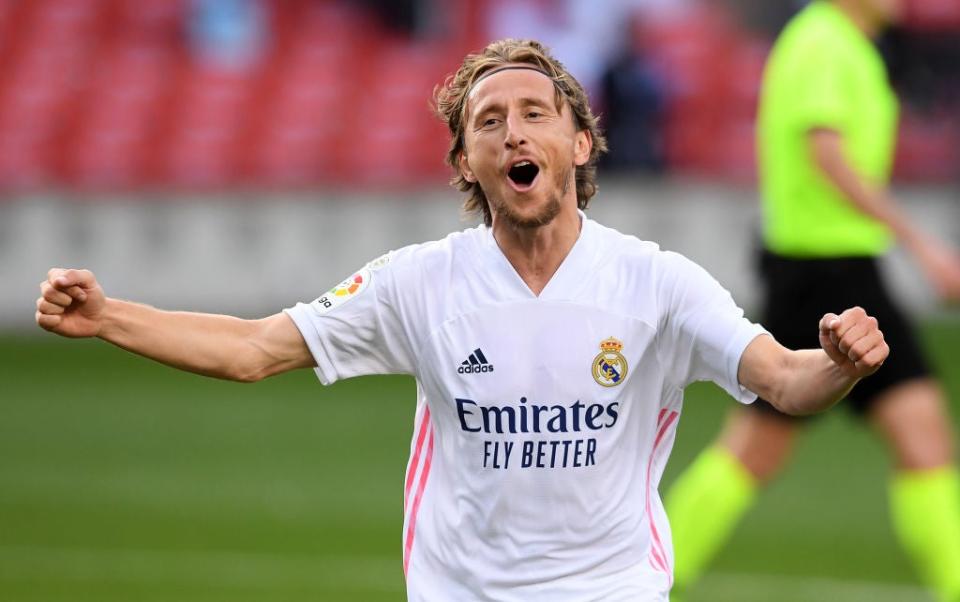 Luka Modric settled El Clasico (Getty Images)