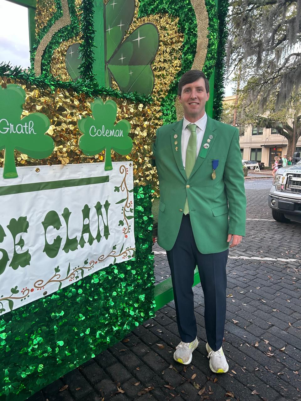 For nearly four decades, the Coleman and Shearhouse family has marched in the St. Patty’s Day Parade. It’s an emotional day for Joe Shearhouse as he recollects riding horses in the parade as a youngster.