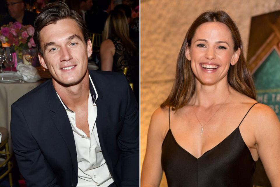 Tyler Cameron; Jennifer Garner | Jamie McCarthy/Getty Images; Christopher Polk/Getty Images