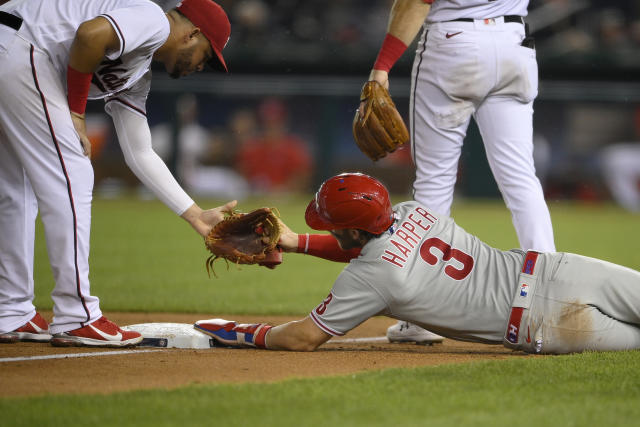 Surging Phillies win 5th in a row, rally past Nationals 12-6 – Daily Local