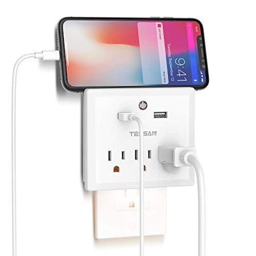 TESSAN Multi Plug Outlet Extender