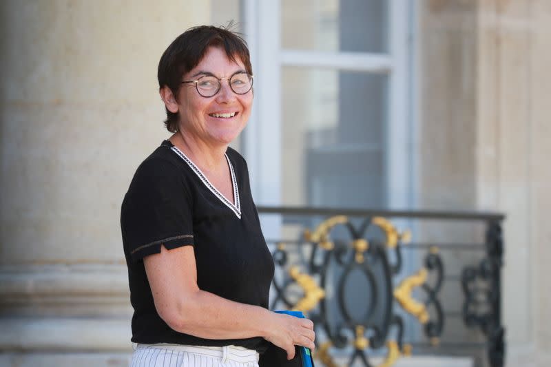 FILE PHOTO: French government attend the weekly cabinet meeting at the Elysee Palace in Paris