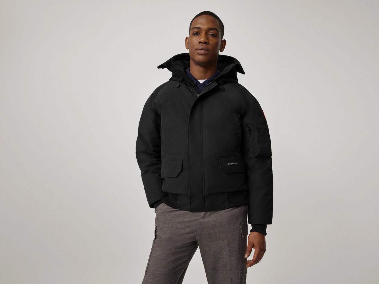 <p><a href="https://go.redirectingat.com?id=74968X1596630&url=https%3A%2F%2Fwww.canadagoose.com%2Fus%2Fen%2Fchilliwack-bomber-2050M.html&sref=https%3A%2F%2Fwww.menshealth.com%2Fstyle%2Fa42887185%2Fpedro-pascal-canada-goose-jacket-2023%2F" rel="nofollow noopener" target="_blank" data-ylk="slk:Shop Now;elm:context_link;itc:0;sec:content-canvas" class="link rapid-noclick-resp">Shop Now</a></p><p>Chilliwack Bomber</p><p>$1125.00</p><p>canadagoose.com</p>