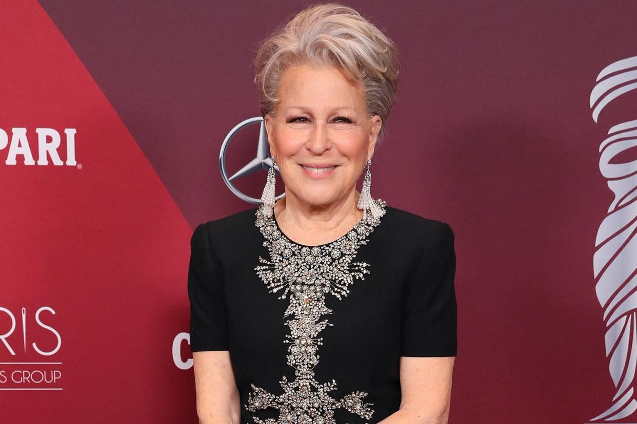 Bette Midler arrives for the 25th Costume Designers Guild Awards