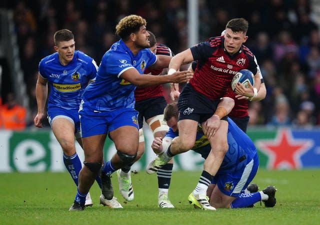 Munster’s Calvin Nash, with ball, will make his first Test start