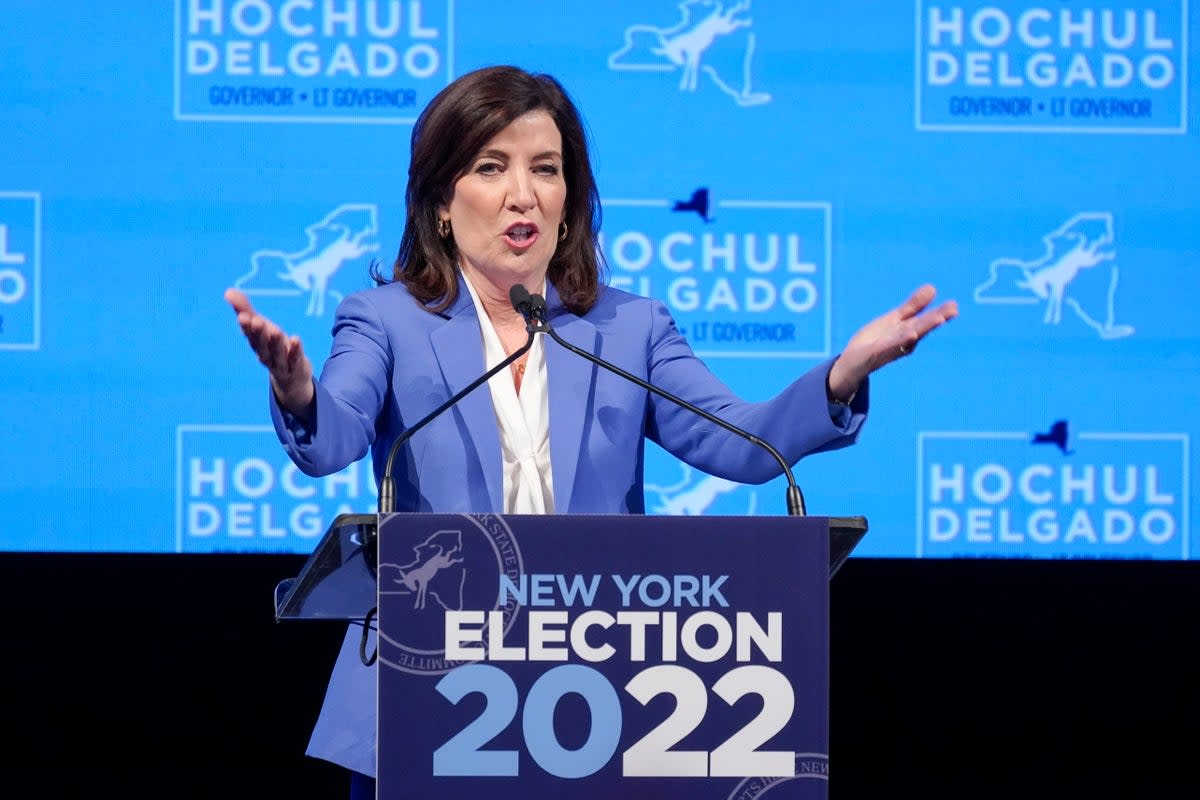 Kathy Hochul won out as governor, but elsewhere in New York state the news was pretty awful for the Dems  (Copyright 2022 The Associated Press. All rights reserved)