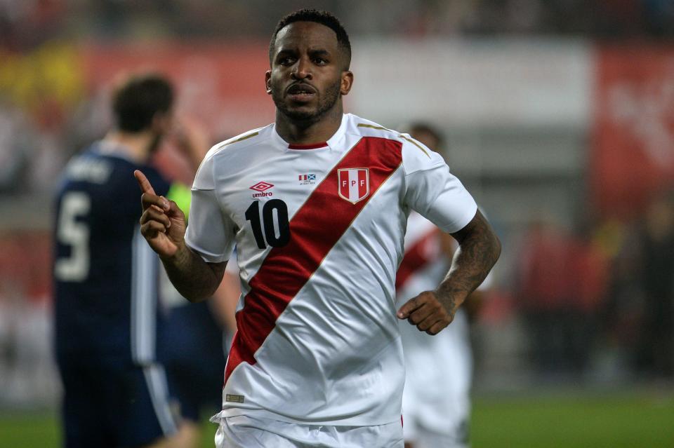 <p>Jefferson Farfan is part of the Peru squad valued at €59m. </p>