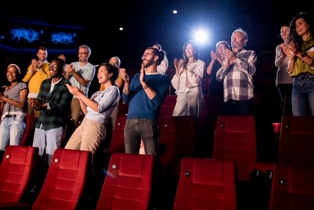 Photo d'illustration du public dans une salle de cinéma. (Photo: MixMedia via Getty Images)