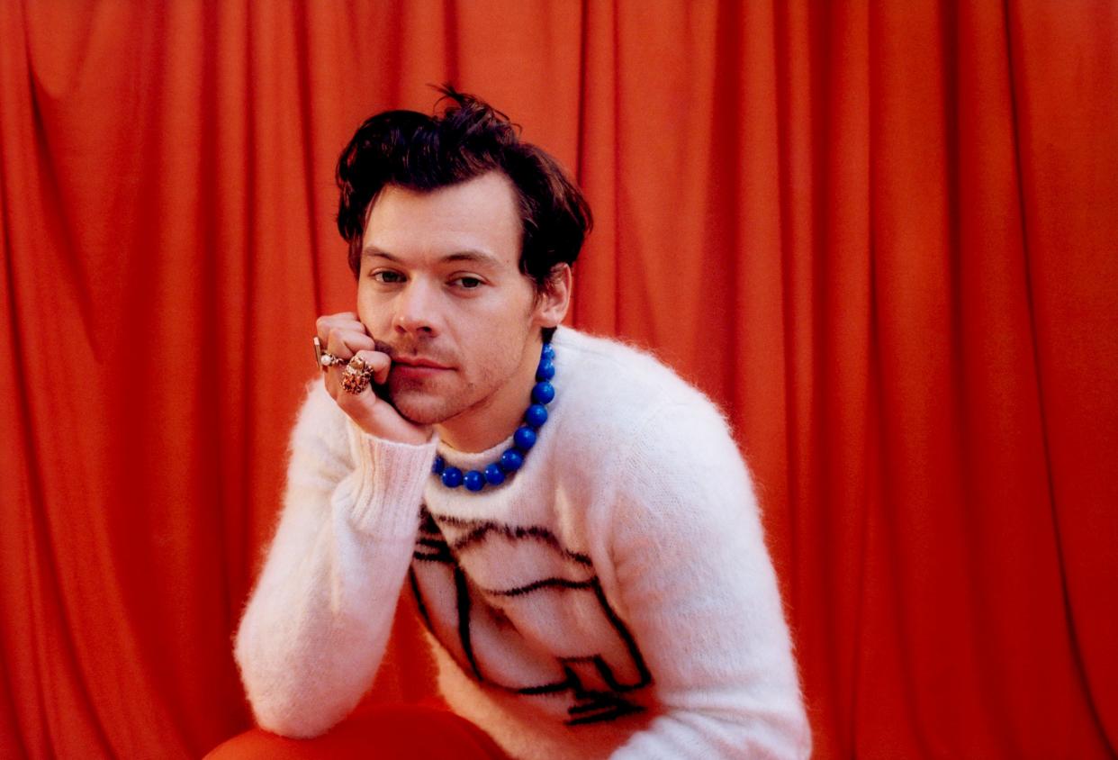 The title of Harry Styles' third album, "Harry's House," is a nod to the 1975 Joni Mitchell song "Harry's House/Centerpiece."