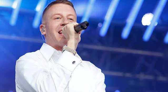 The NRL has stood by its decision to allow Macklemore to perform. Source: Getty Images