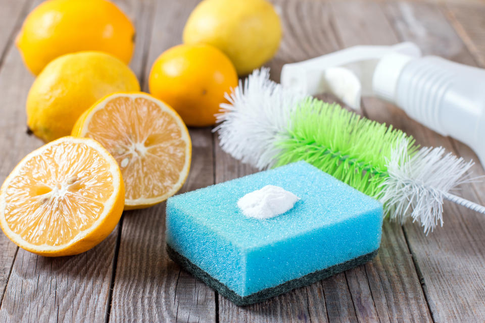 Lemon can make a great natural cleaning product. (Getty Images)