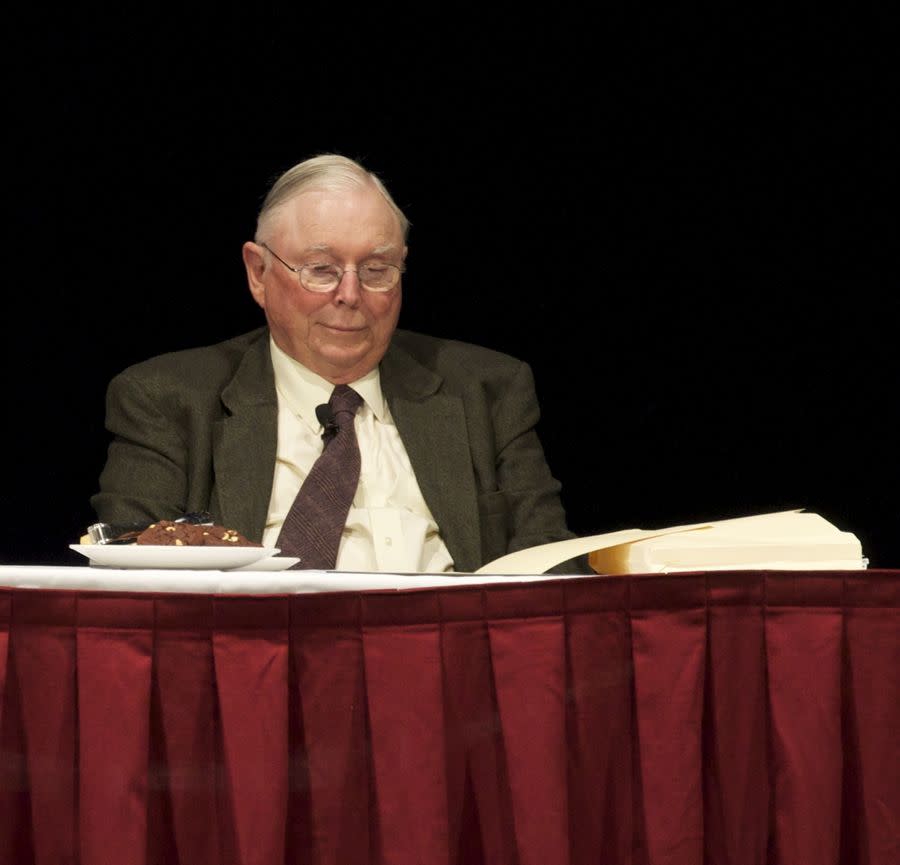 查理 蒙格 Charlie Munger 圖/flickr cc by Nick Webb