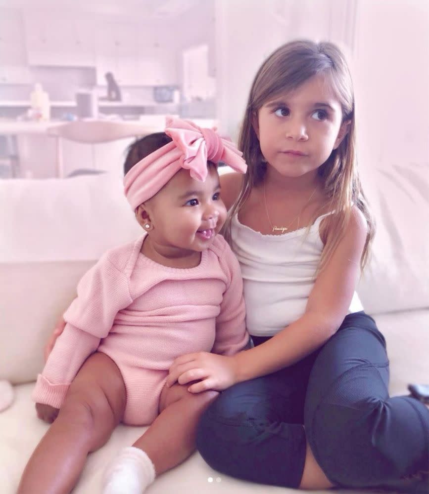 True Thompson and Penelope Disick