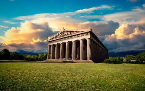 Look&Book knew that this wasn't the real Parthenon - Credit: iStock