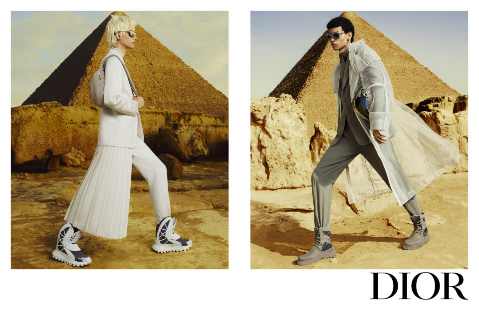 The Dior pre-fall 2023 men's advertising campaign
