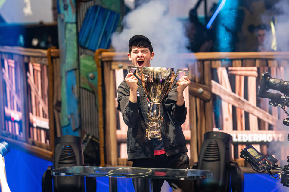 16-year-old Kyle "Bugha" Giersdorf won the Fortnite World Cup on Sunday afternoon in New York, taking home a $3 million prize.