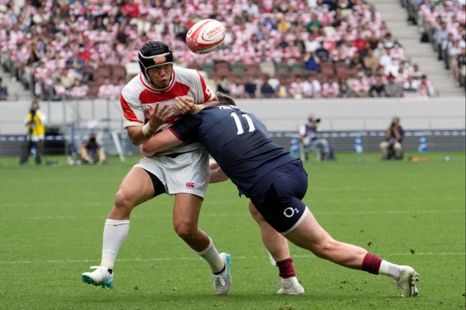 Tommy Freeman was strong defensively for England (Getty)