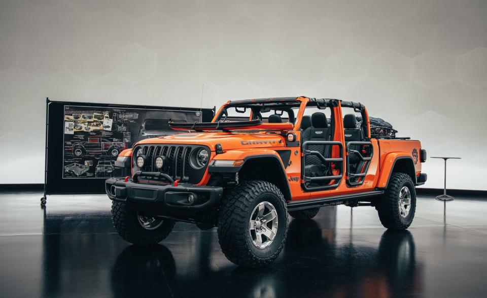 View Photos of the Jeep Gladiator Gravity Concept