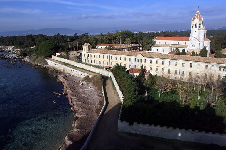 Le monastère de Lérins, à Saint-Honorat (AFP)