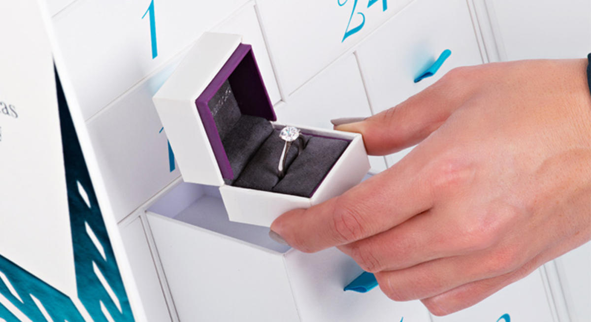 A diamond advent calendar now exists and it costs £100 000