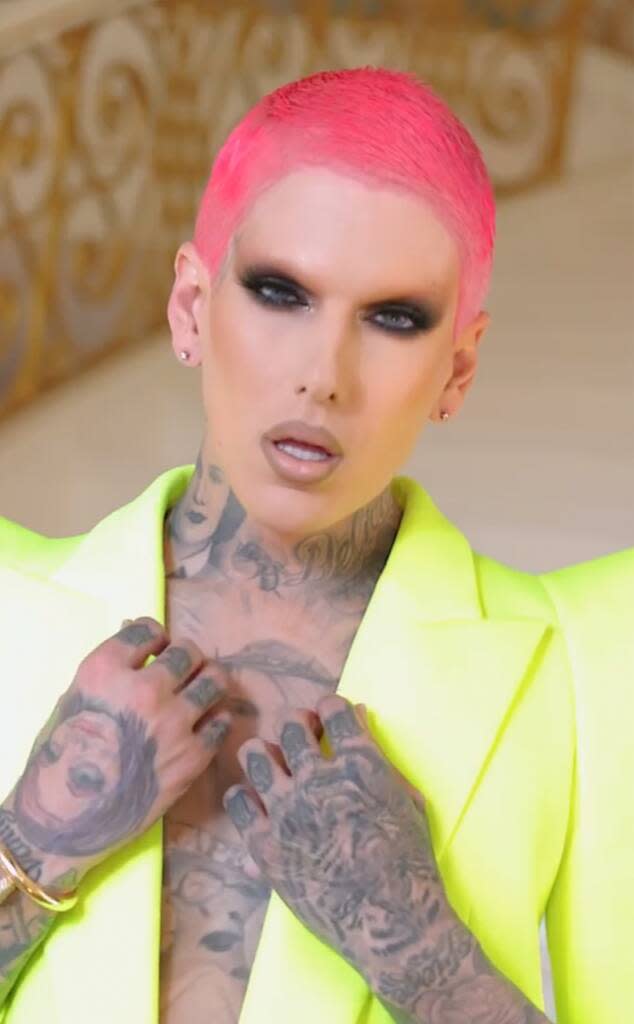 Jeffree Star's Tattoos - Check out that Louis Vuitton ice cream on Jeffree's  leg! I'd lick it.