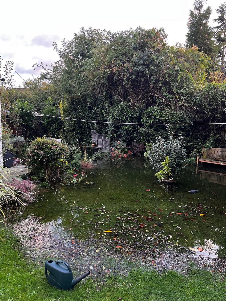 Angry homeowners hit out at authorities after houses left flooded and ‘raw sewage’ running across driveways