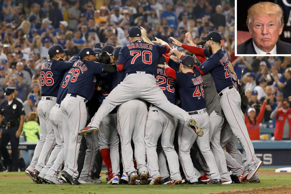 Red Sox Will Meet with Donald Trump After Winning World Series