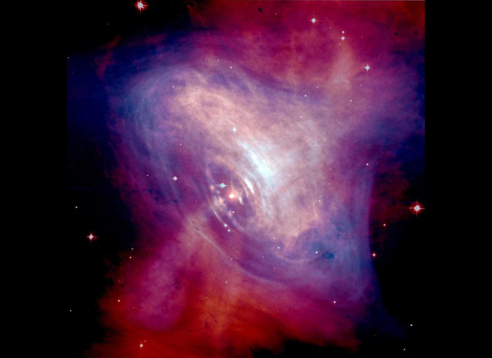 Credits for X-ray Image: NASA/CXC/ASU/J. Hester et al.  Credits for Optical Image: NASA/HST/ASU/J. Hester et al.