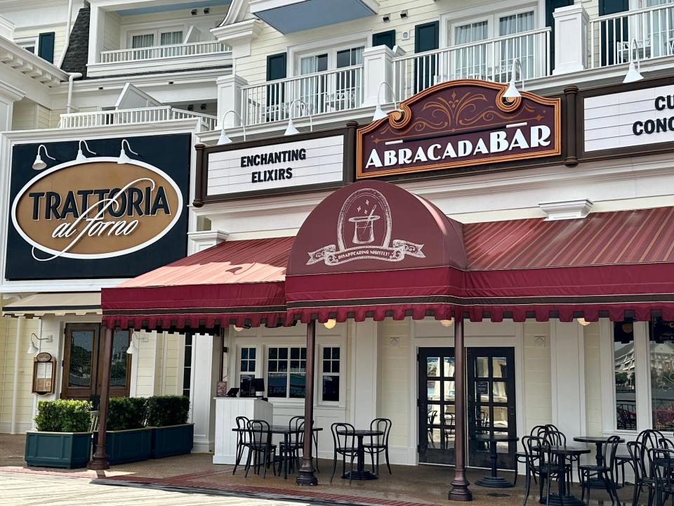 Restaurants at Disney's Boardwalk Resort.