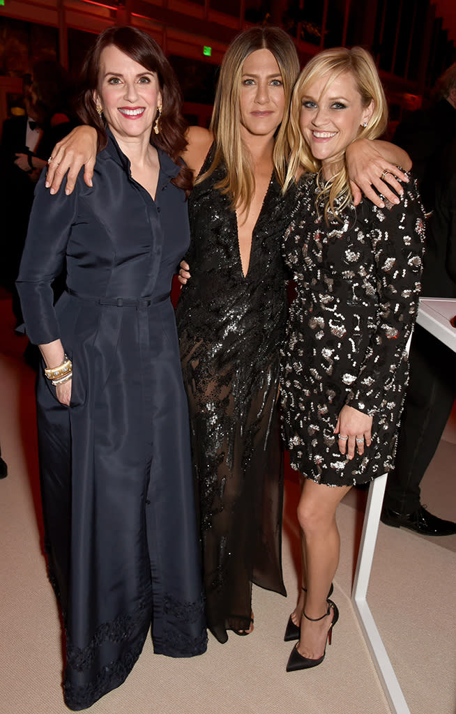 Megan Mullally, Jennifer Aniston, and Reese Witherspoon