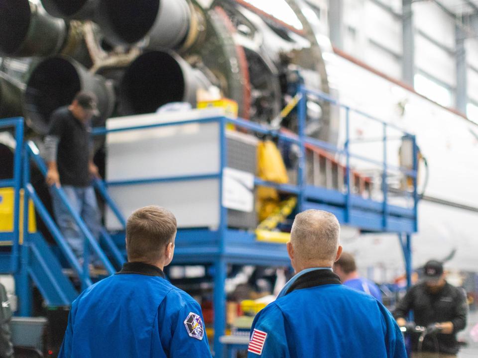 spacex nasa astronauts bob behnken doug hurley commercial crew