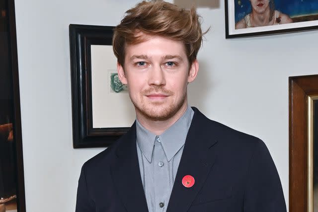 <p>Alan Chapman/Dave Benett/Getty</p> Joe Alwyn, February 2024