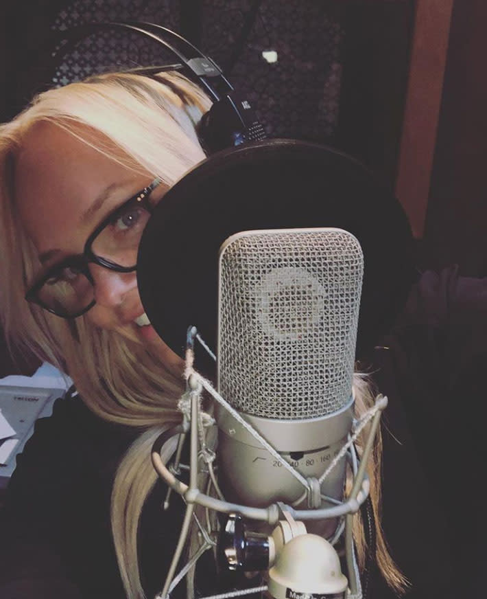 Emma-Bunton-recording