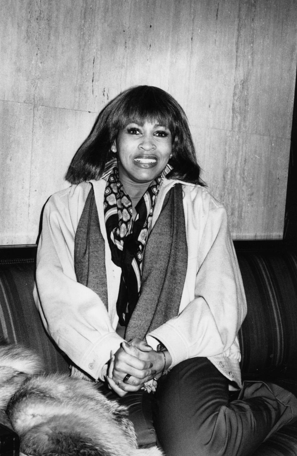 Tina Turner in 1978, the year she said she was first diagnosed with hypertension.