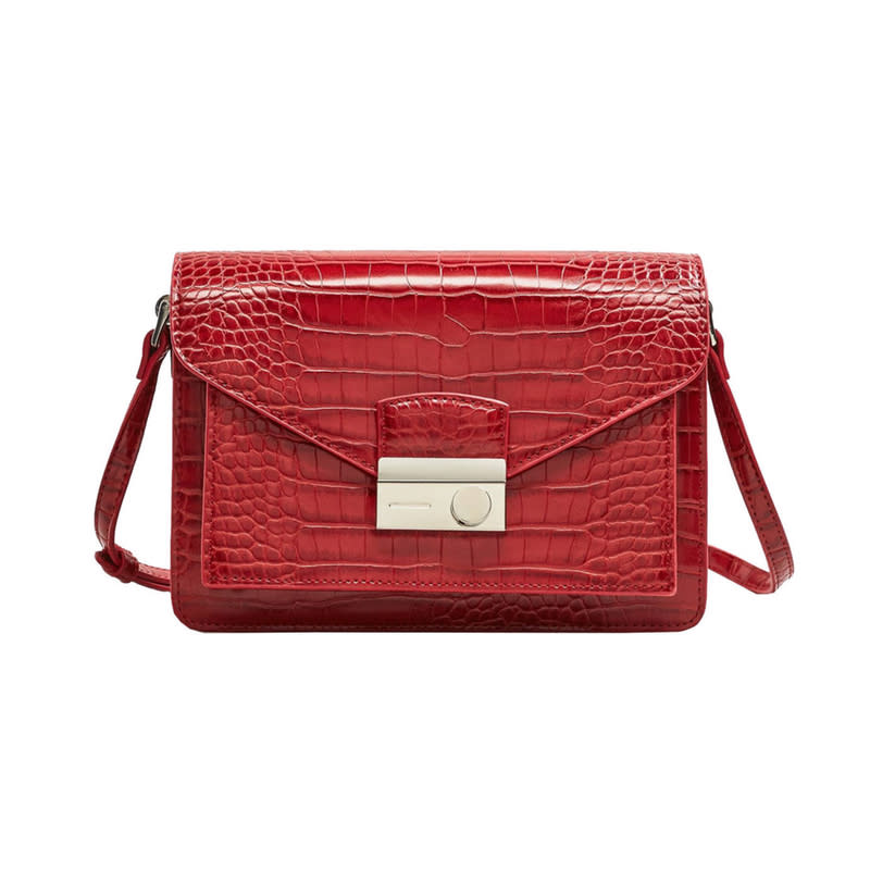 <a rel="nofollow noopener" href="http://rstyle.me/n/cscqtichdw" target="_blank" data-ylk="slk:Croc-Effect Cross Body Bag, Mango, $60;elm:context_link;itc:0;sec:content-canvas" class="link ">Croc-Effect Cross Body Bag, Mango, $60</a><p> <strong>Related Articles</strong> <ul> <li><a rel="nofollow noopener" href="http://thezoereport.com/fashion/style-tips/box-of-style-ways-to-wear-cape-trend/?utm_source=yahoo&utm_medium=syndication" target="_blank" data-ylk="slk:The Key Styling Piece Your Wardrobe Needs;elm:context_link;itc:0;sec:content-canvas" class="link ">The Key Styling Piece Your Wardrobe Needs</a></li><li><a rel="nofollow noopener" href="http://thezoereport.com/entertainment/celebrities/taylor-swift-look-what-you-made-me-do-bts-video/?utm_source=yahoo&utm_medium=syndication" target="_blank" data-ylk="slk:Taylor Swift's Look What You Made Me Do BTS Might Actually Be Better Than The Music Video;elm:context_link;itc:0;sec:content-canvas" class="link ">Taylor Swift's <i>Look What You Made Me Do</i> BTS Might Actually Be Better Than The Music Video</a></li><li><a rel="nofollow noopener" href="http://thezoereport.com/living/wellness/binge-watching-health-effects-study/?utm_source=yahoo&utm_medium=syndication" target="_blank" data-ylk="slk:TV Is Officially Killing You, Says Science;elm:context_link;itc:0;sec:content-canvas" class="link ">TV Is Officially Killing You, Says Science</a></li> </ul> </p>