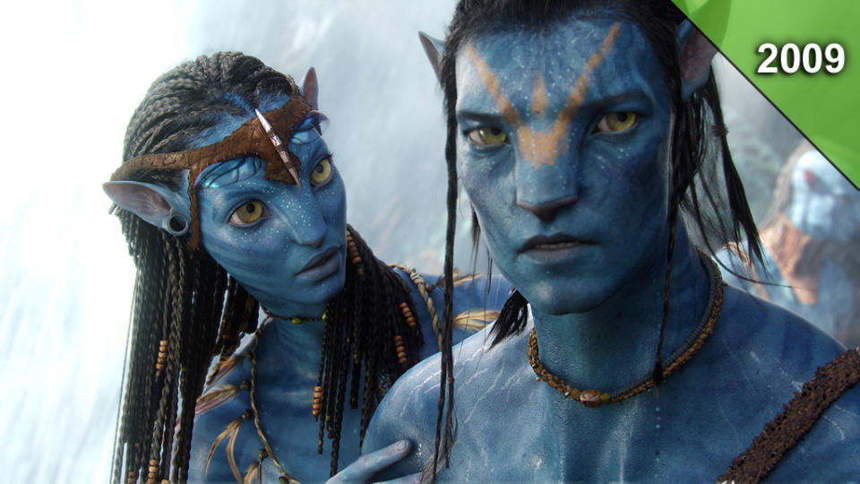 <a href="http://movies.yahoo.com/movie/avatar-2009/" data-ylk="slk:AVATAR;elm:context_link;itc:0;sec:content-canvas" class="link ">AVATAR</a> <br>Directed by: <span>James Cameron</span> <br> Starring: <span>Sam Worthington</span>, <span>Zoe Saldana</span>, <span>Sigourney Weaver</span>