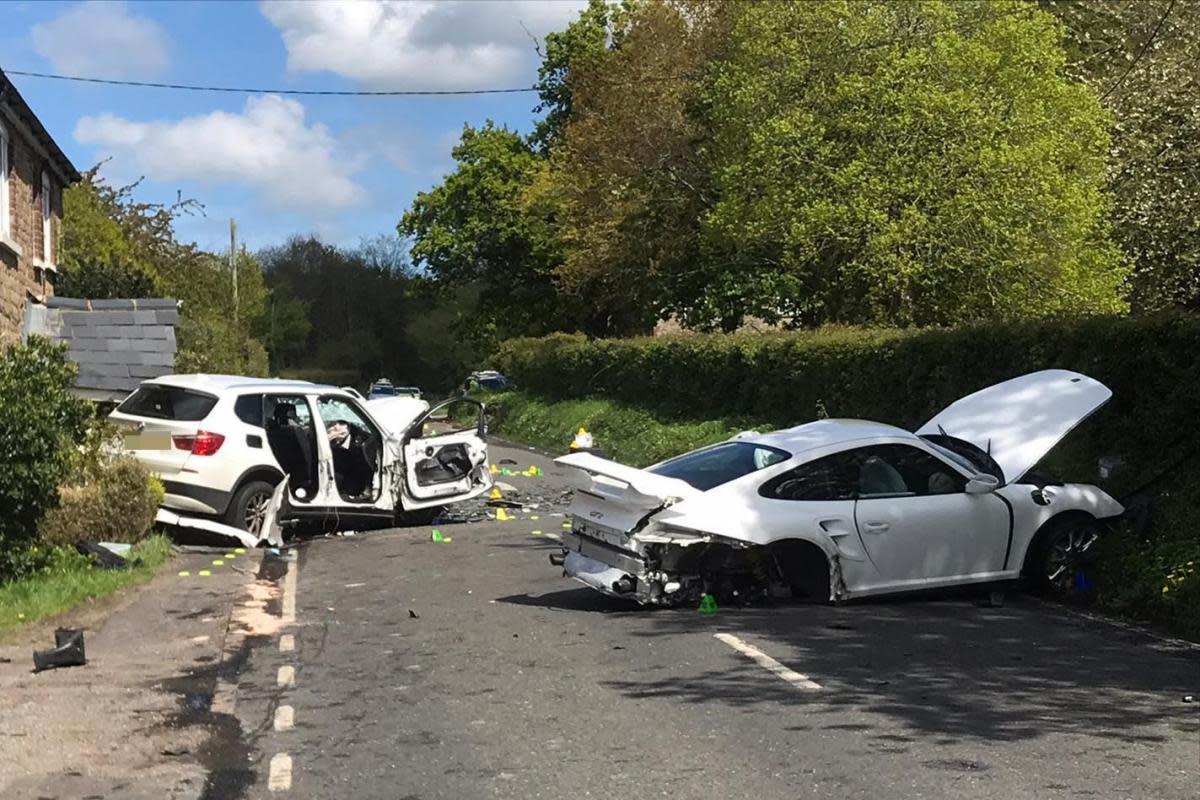 A fatal crash may have been caused by a driver swerving to avoid the crash <i>(Image: Sussex News and Pictures)</i>