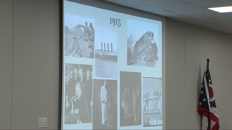 The Greene County Records Center and Archives opens a time capsule from 1915.