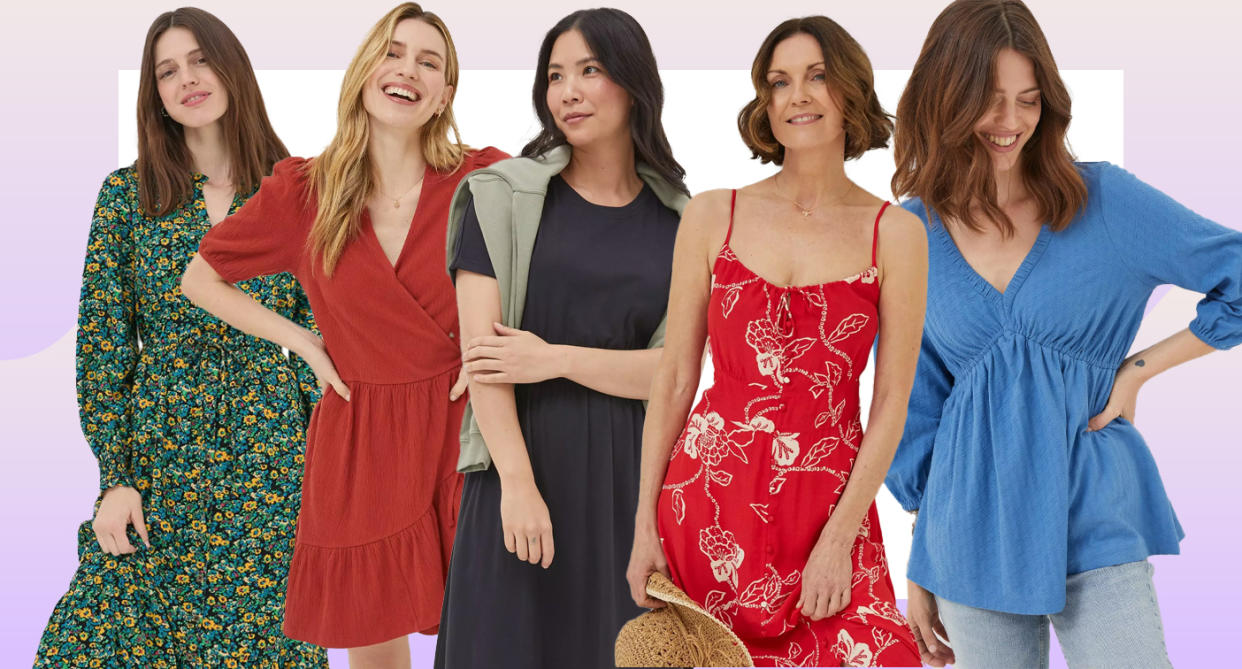 Get a variety of stylish pieces for less in FatFace's up to 50% sale. (FatFace / Yahoo Life UK)