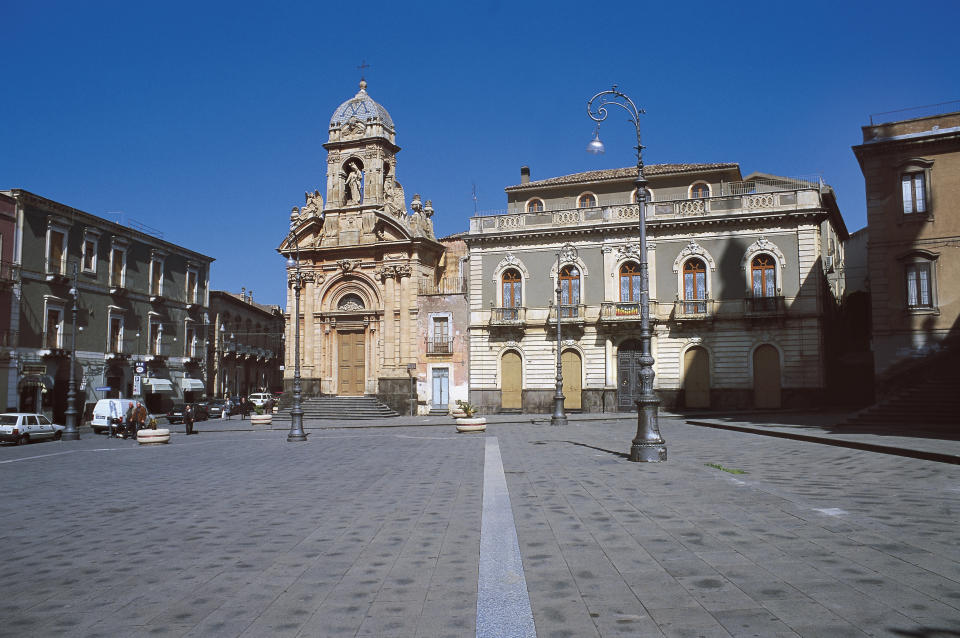 <em>Biancavilla in Sicily, where an ambulance driver is said to have killed at least three patients by injecting air into their veins so he could make money from their funerals (Pictures: Getty)</em>