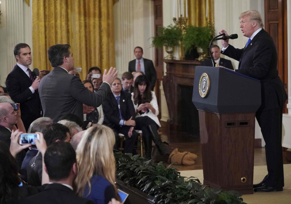 CNN sues Trump for banning journalist Jim Acosta from White House