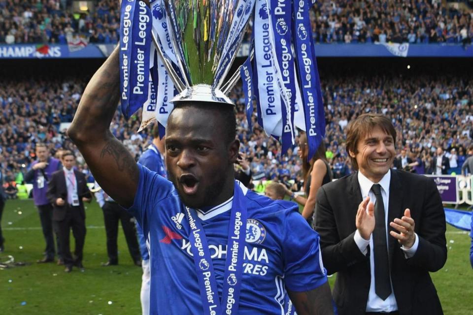 Champion: Victor Moses came through the Palace academy(Getty Images)