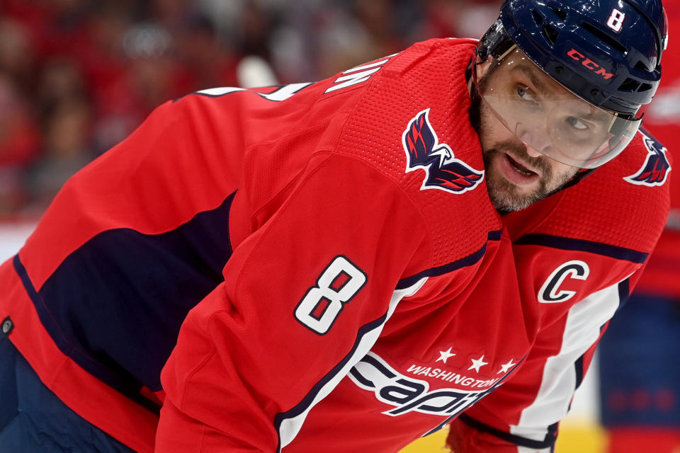 Washington Capitals left wing Alex Ovechkin (8) is still fantasy viable