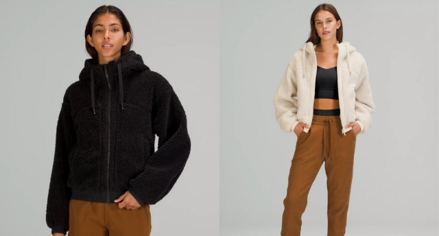 Fit Review! Vuori Cozy Sherpa Jacket vs Lululemon Cinchable Fleece Zip-Up