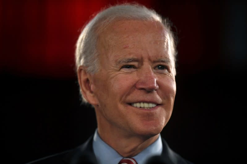 Democratic presidential candidate and former Vice President Joe Biden visits Scranton