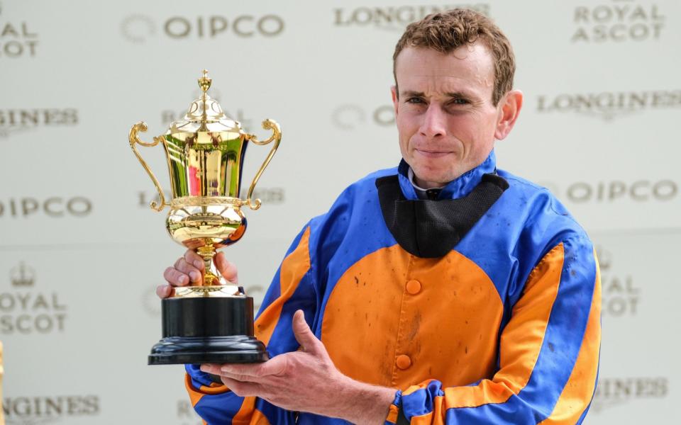 Ryan Moore at Royal Ascot - Megan Ridgwell/Pool via Getty Images