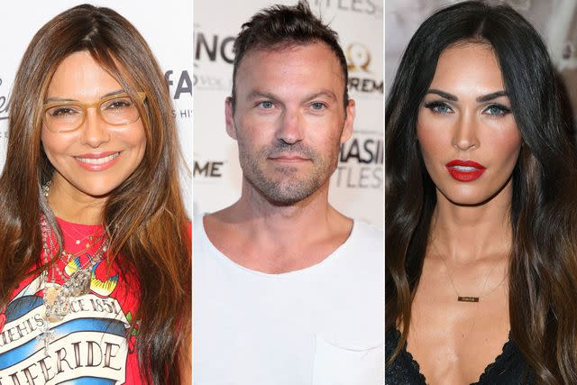 Vanessa Marcil (left); Brian Austin Green; Megan Fox