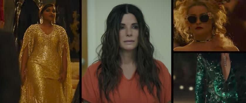 Sandra Bullock leads the squad as Debbie Ocean, the estranged sister of Danny Ocean (George Clooney) from Ocean’s 11, 12 and 13, who is on parole but ready to get back into the world of grand larceny. Source: Roadshow